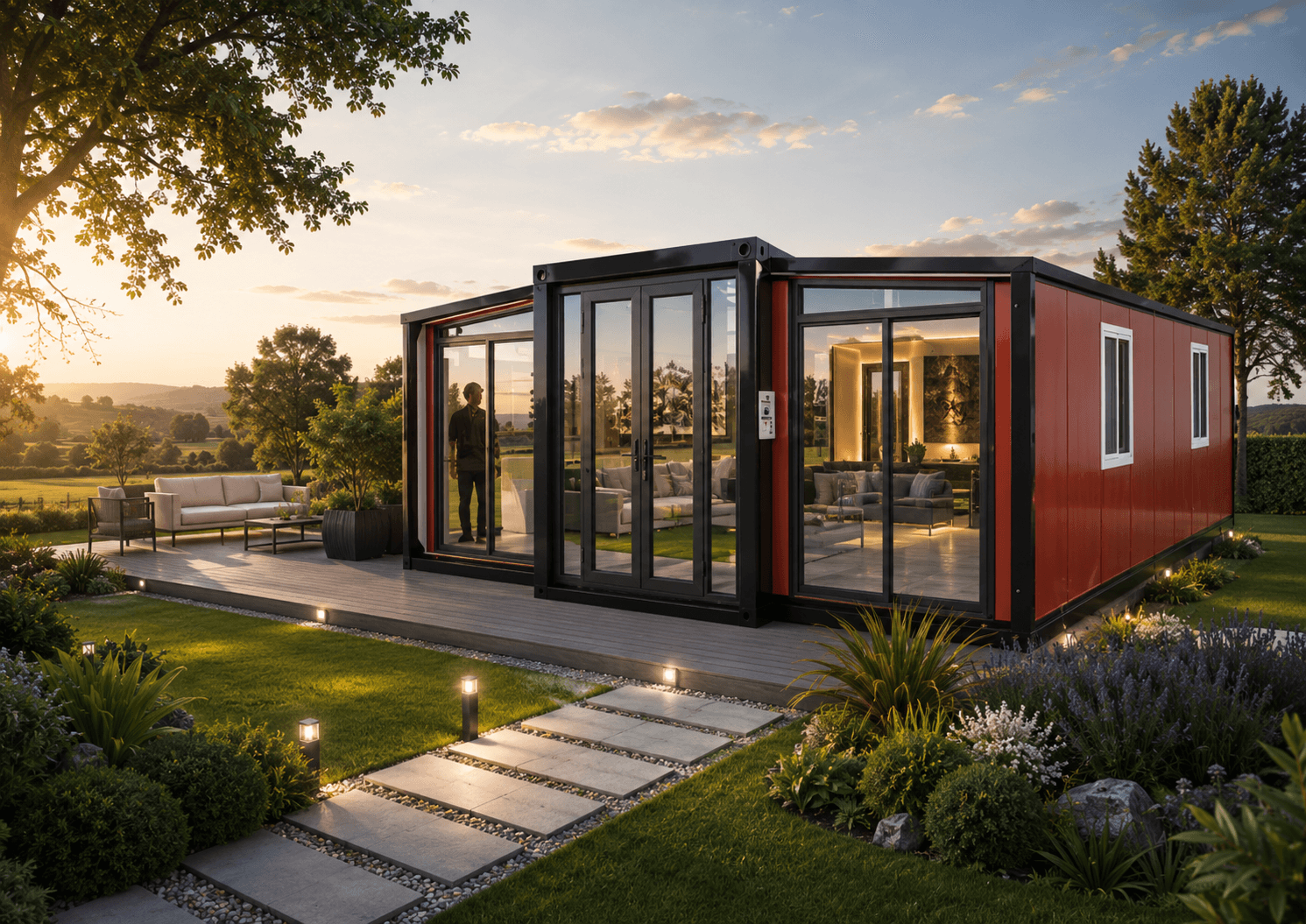 30ft Double-Wing Folding Home