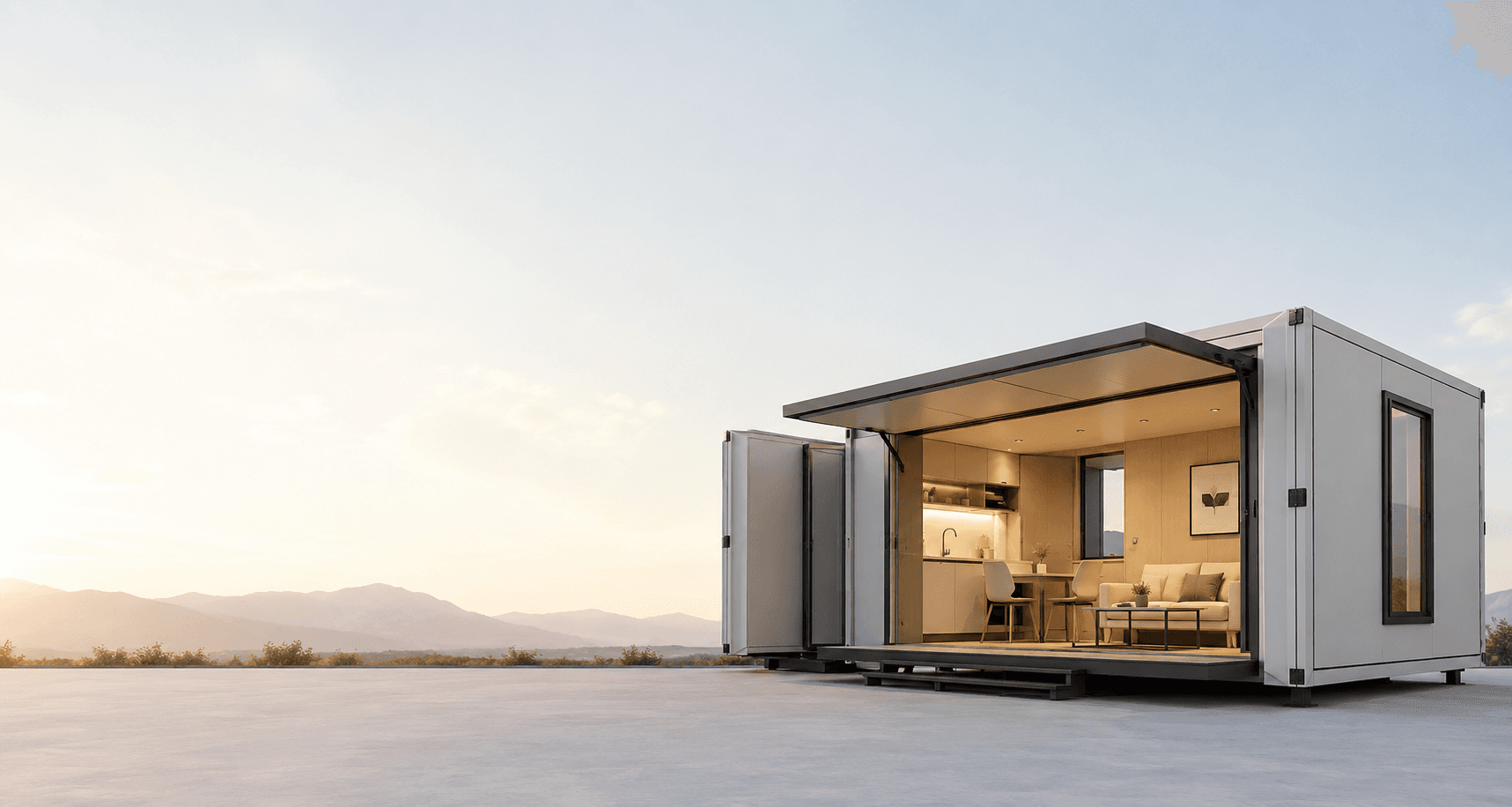 MODULUX modular home exterior